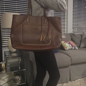 WEIMEIBAIGE LEATHER TOTE